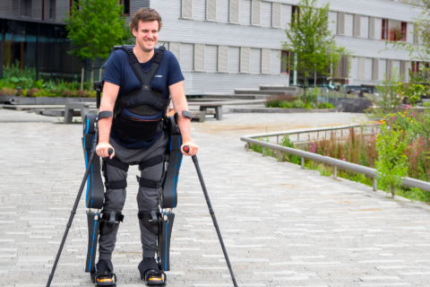 Project March maakt exoskelet  licht en wendbaar