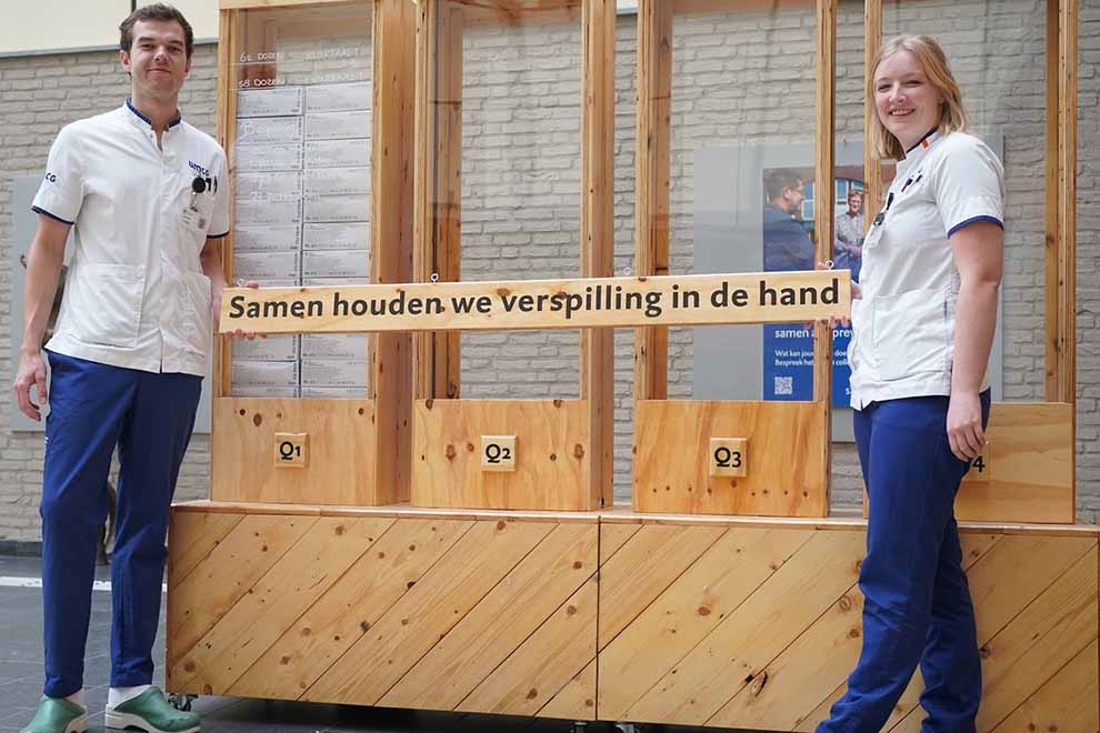 Verspilling handschoenen