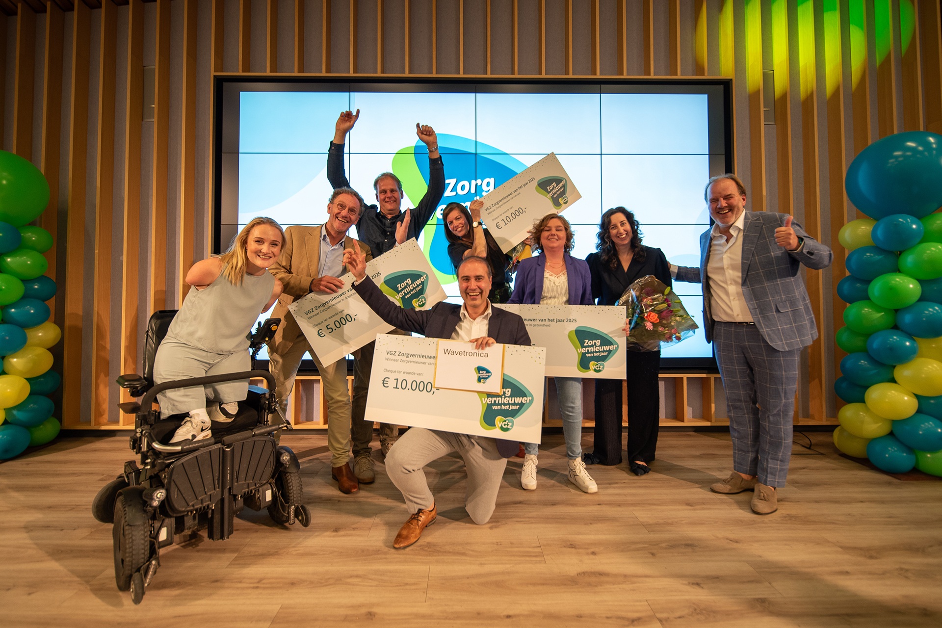 VGZ Zorgvernieuwer van het Jaar 2025 winnaars