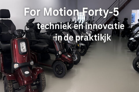 For Motion Forty-5: techniek en innovatie in de praktijk
